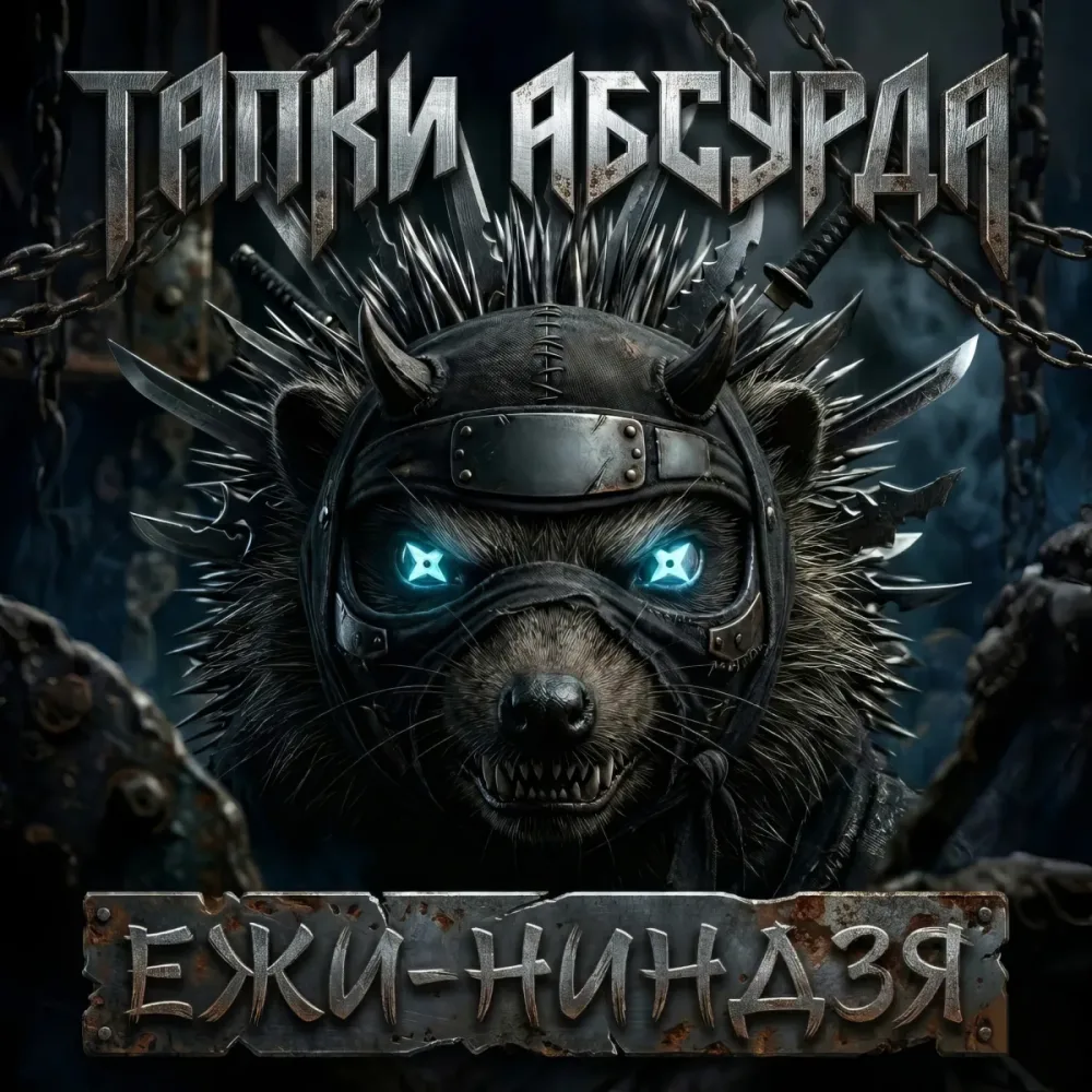 Обложка релиза «Ежи-ниндзя»